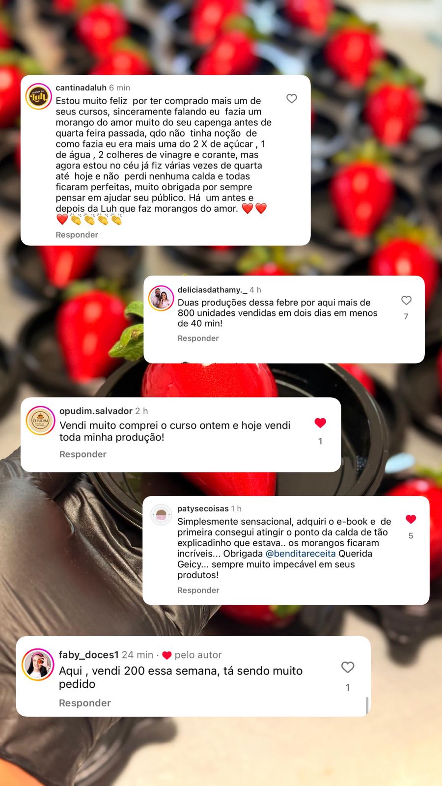 Depoimento de cliente